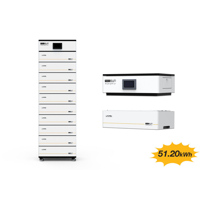 MEXXSUN Yüksek Voltaj Lityum Akü 51.20 kWh