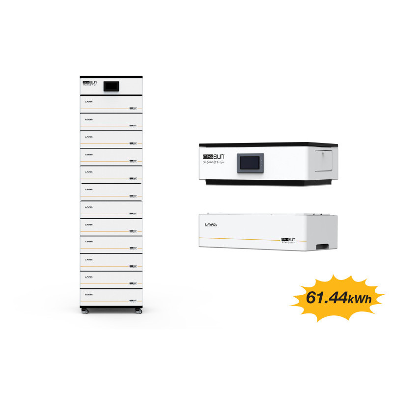 MEXXSUN Yüksek Voltaj Lityum Akü 61.44 kWh