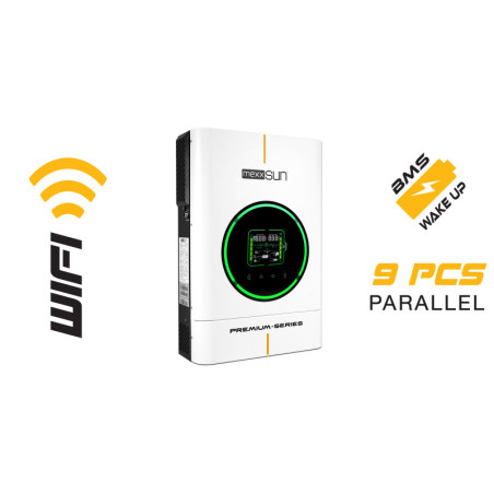 MEXXSUN MEXX-P6kW - Premium 48V 6kW (Paralel /Wi-Fi/ Dual Output)