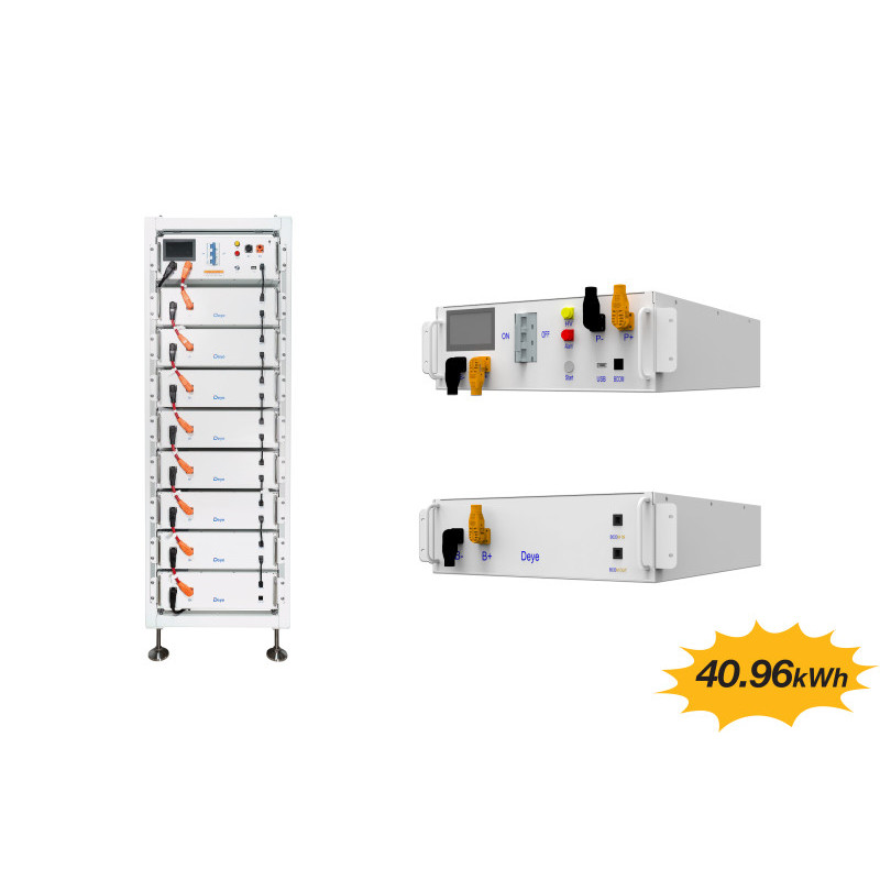 DEYE Yüksek Voltaj Lityum Akü 40.96 kWh