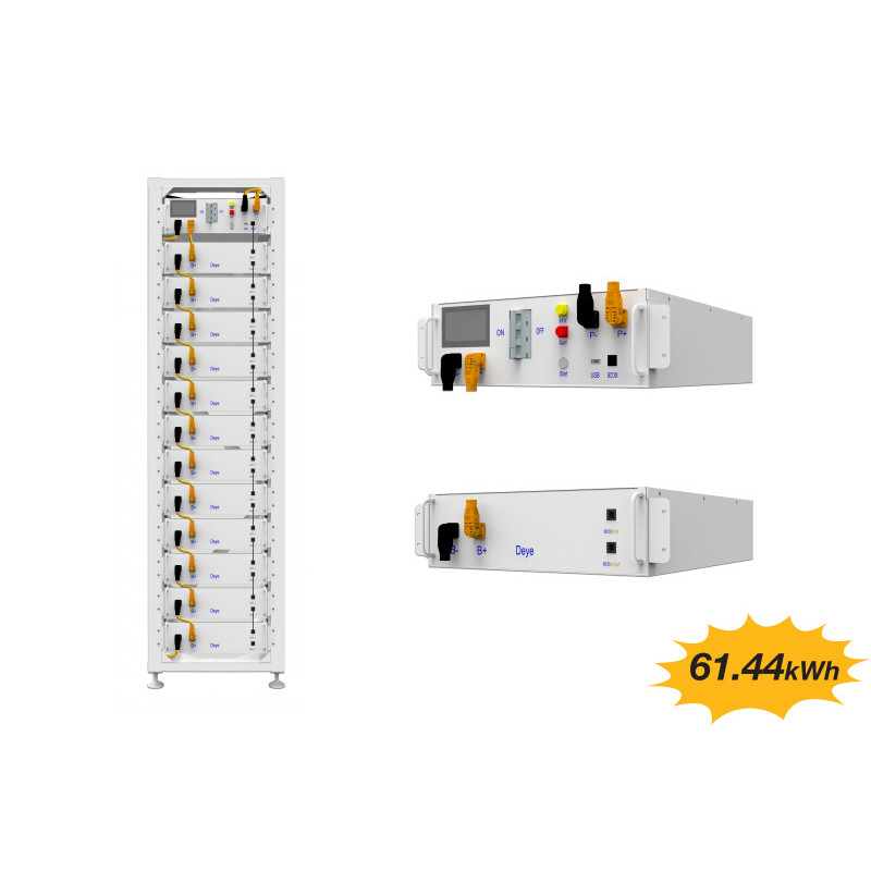 DEYE Yüksek Voltaj Lityum Akü 61.44 kWh