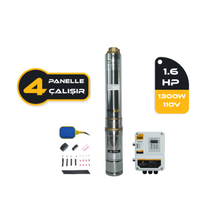 MEXXSUN DC Pompa 1.6Hp / 1300W / 110V (4DC6-112-110-1300)