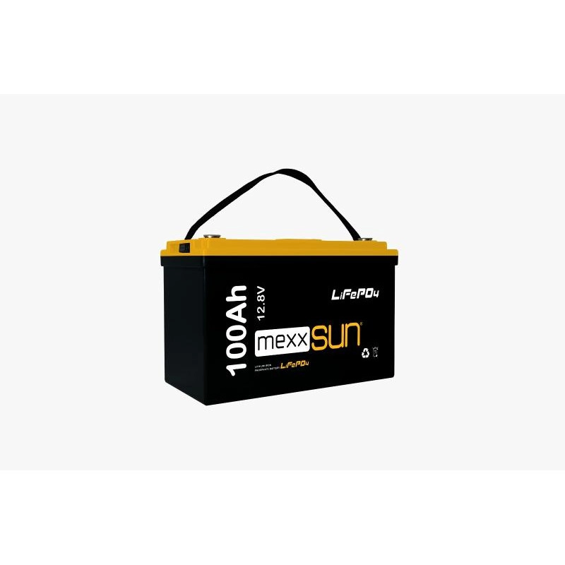 MEXXSUN Lityum Akü 12,8V 100Ah (LiFePo4) 1280Wh
