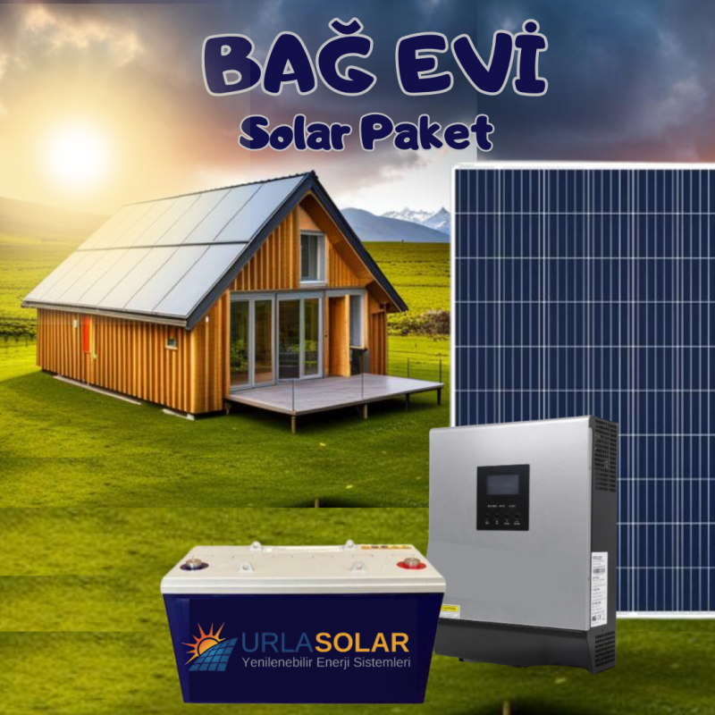 UrlaSolar Bağ Evi Solar Paket 2720W