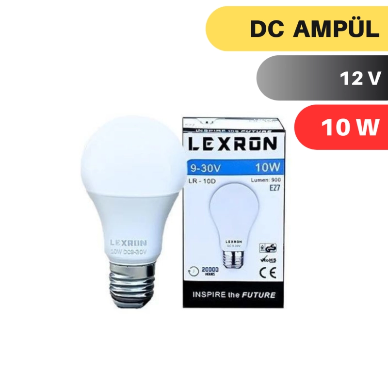 LEXRON 10W DC AMPUL 12V