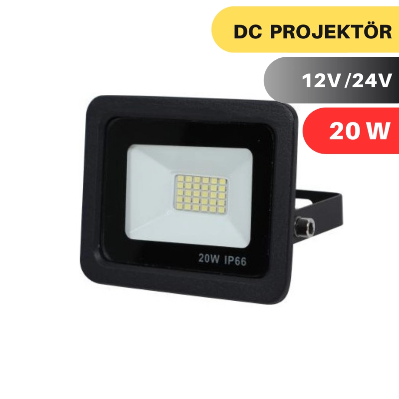 LEXRON 20W DC PROJEKTÖR 12V/24V