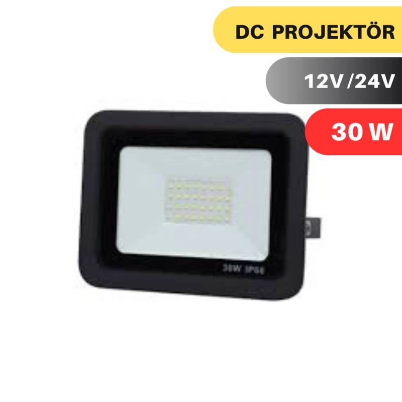 LEXRON 30W DC PROJEKTÖR 12V/24V