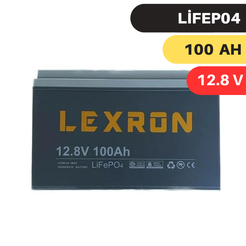 LEXRON 100AH 12.8V LİTYUM AKÜ