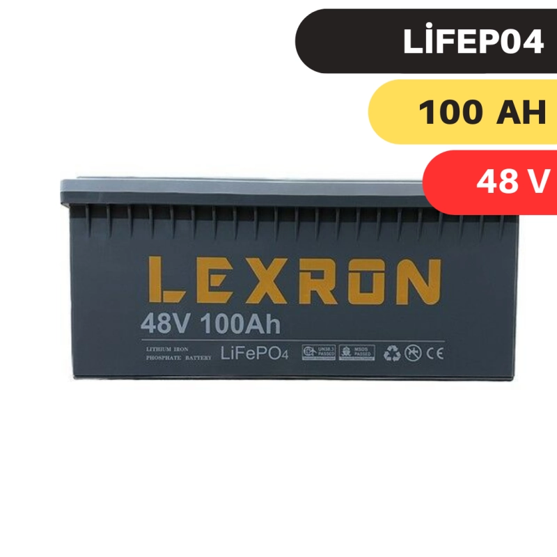 LEXRON 100AH 48V LİTYUM AKÜ