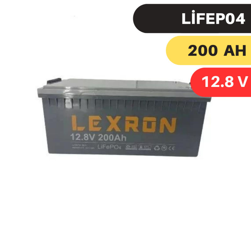 LEXRON 200AH 12.8V LİTYUM AKÜ