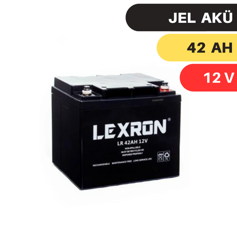 LEXRON 42A 12V JEL AKÜ