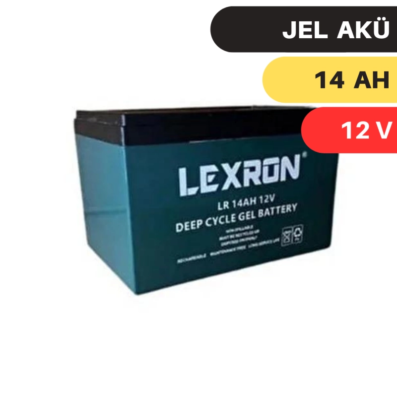 LEXRON 14A 12V JEL AKÜ