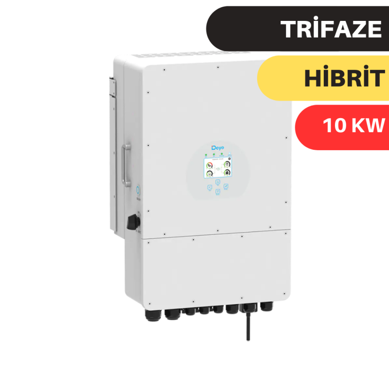 DEYE 10KW HİBRİT TRİFAZE İNVERTER