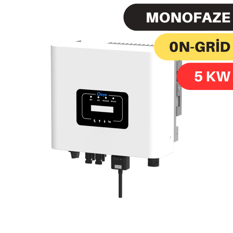 DEYE 5KW ON GRİD İNVERTER MONO