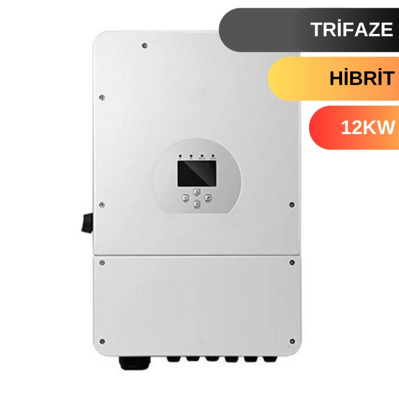 DEYE 12KW ON-GRID HİBRİT TRİFAZE İNVERTER