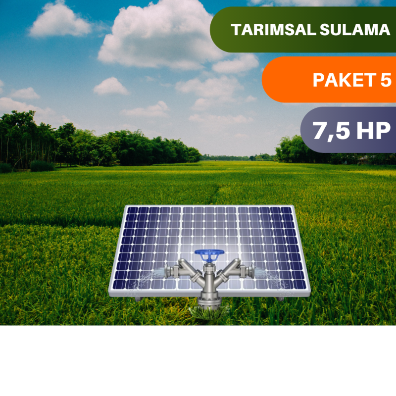 UrlaSolar 7,5HP DALGIÇ POMPA - TARIMSAL SULAMA SİSTEMİ