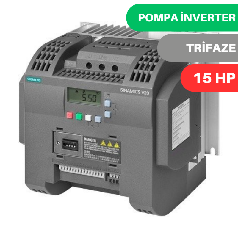 SIEMENS 15HP SOLAR POMPA INVERTER (PANOLU)