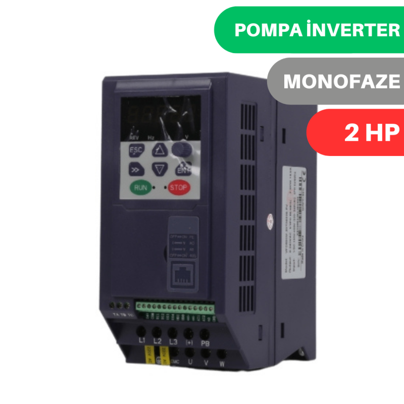 SMART 2HP SOLAR POMPA INVERTER (YENİ NESİL)