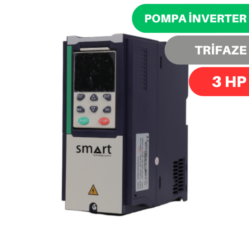 SMART 3HP SOLAR POMPA INVERTER (YENİ NESİL)