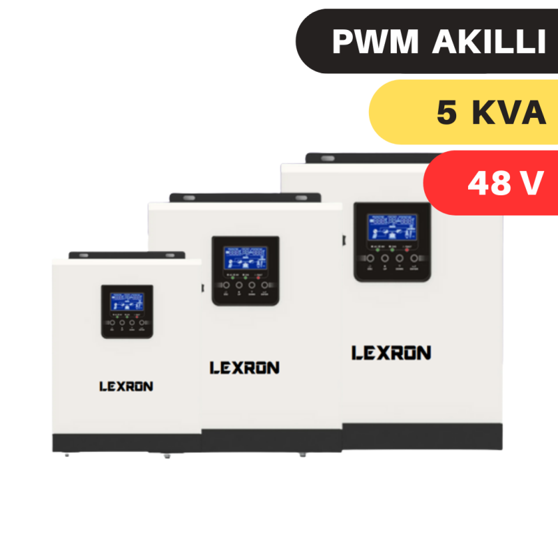 LEXRON 5 KW 5000 W Watt AKILLI İNVERTER